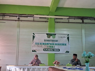 Plt Kamad bersama Ketua Panmitia TKA 2026