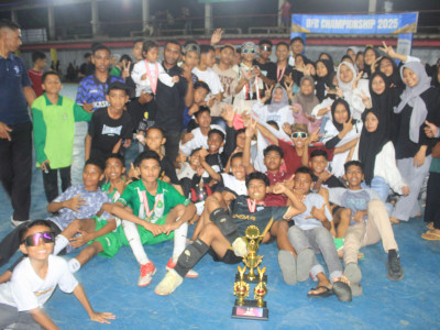 Juara Futsal DFB Championship 2025 Kategori SMP/MTs